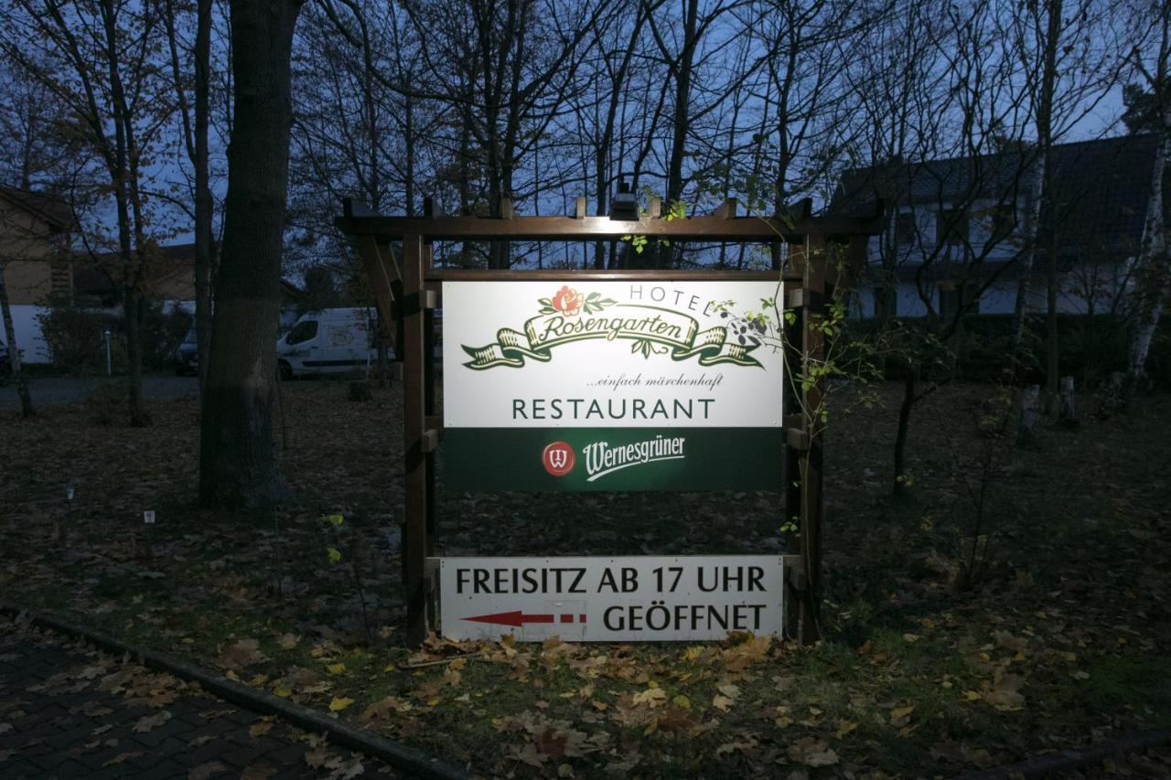 Hotel Rosengarten Leipzig-Naunhof Kültér fotó